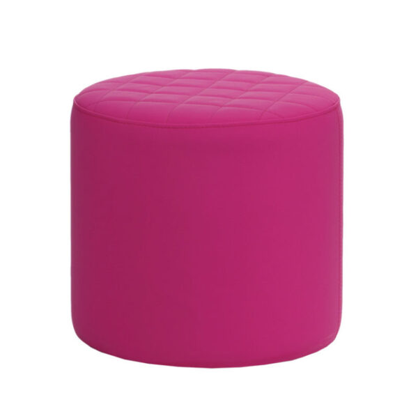 Pouf rond parisien
